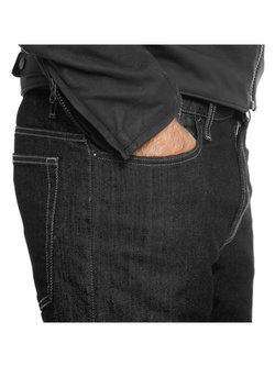 Jeansy motocyklowe Dainese Denim Regular Tex czarne