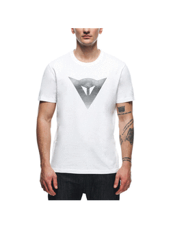 Koszulka Dainese Logo biało-czarna