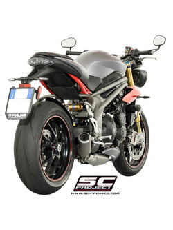 Tłumik CR-T Slip-on SC-Project do Triumph SPEED TRIPLE 1050 S / R [16-17]