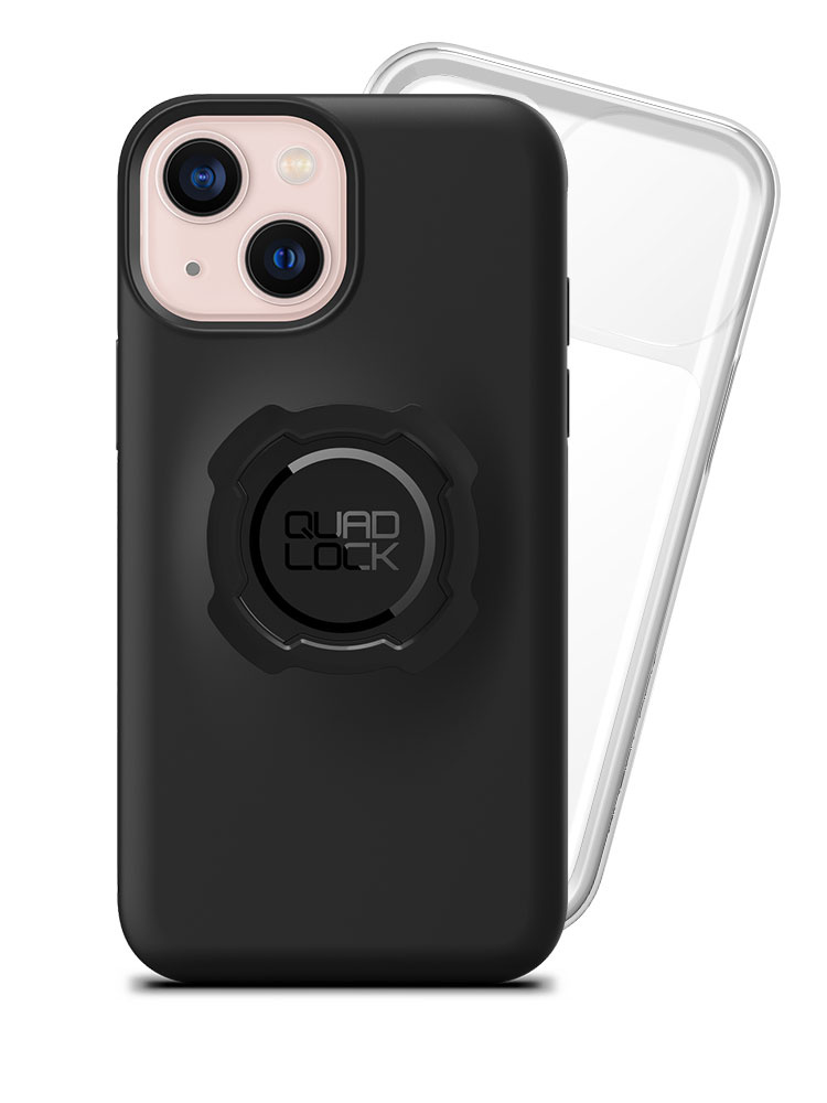Zestaw: etui na telefon iPhone 13 mini + wodoodporny pokrowiec Quad Lock