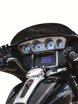 Panel przełączników Kuryakyn Accent Harley Davidson (wybrane modele) srebrny