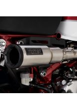 Tłumik motocyklowy Vance & Hines Hi-Output do Hondy Z 125 Monkey (18-) Szczotkowana Stal