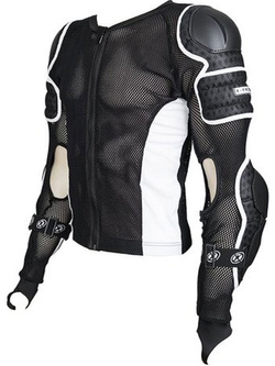 Bluza z ochraniaczami X-Factor System czarno-biała