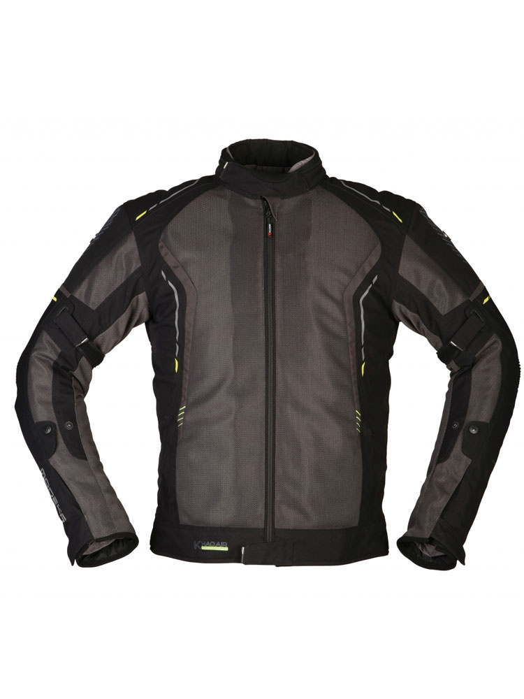 Kurtka motocyklowa Modeka Khao Air szaro-czarna