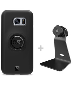 Zestaw na biurko: etui na telefon Samsung Galaxy S7 + uchwyt Quad Lock