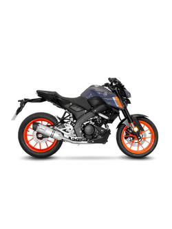 Pełny układ wydechowy LeoVince LV One Evo [Stainless Steel, bez homologacji] do Yamaha MT-125 / YZF-R 125 / XSR 125 [21-]