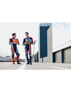 Kask integralny Shoei X-SPR PRO Escalate TC-4 czerwono-zielony