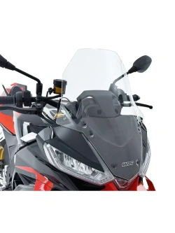 Szyba motocyklowa WRS Touring Aprilia Tuono V4 1100 (25-) przezroczysta