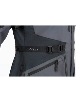 Kurtka motocyklowa tekstylna damska Klim Sedona szaro-czarna