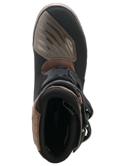 Buty enduro Alpinestars MX Belize V2 Drystar czarno-brązowe