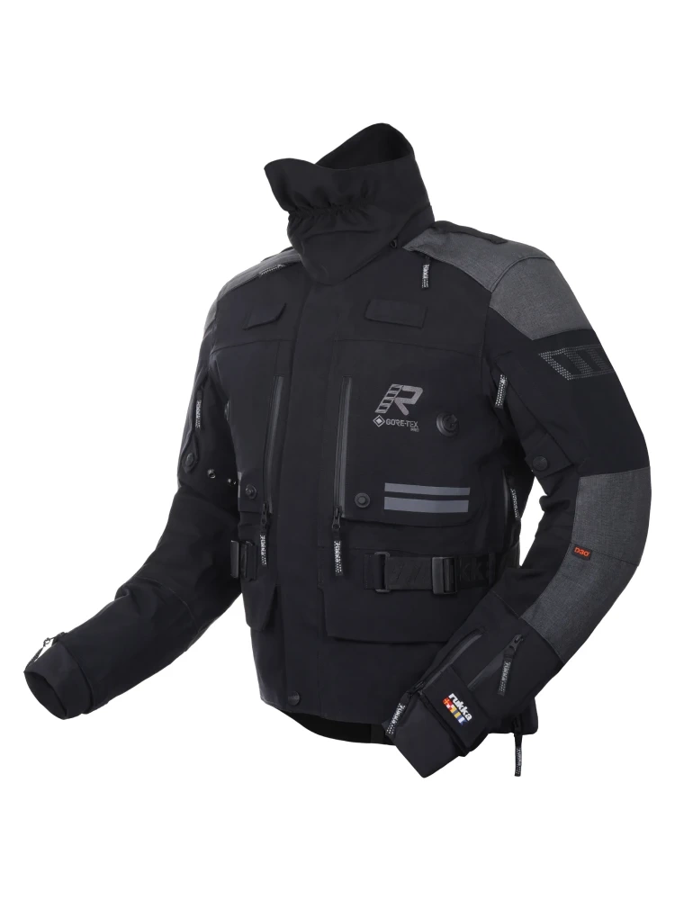 Kurtka motocyklowa tekstylna Rukka TitanTrail-R czarna