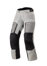 Spodnie motocyklowe damskie tekstylne REV’IT! Outback 5 H2O szaro-czarne