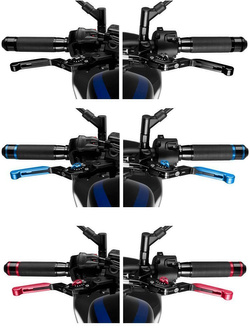 Zestaw regulowanych klamek przedłużanych PUIG do Suzuki SV650 (06-08)