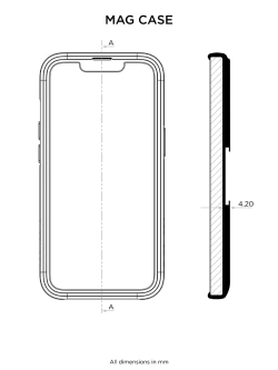 Etui na telefon iPhone 17 Pro Max Quad Lock MAG (magnetyczne)