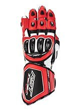 Rękawice motocyklowe skórzane RST Tractech Evo 4 czerwono-czarne