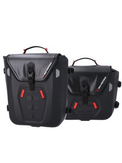 Sakwy wodoodporne SysBag WP M/S SW-MOTECH + stelaże SLC do Honda CB500F (18-) / CBR500R (18-), CB 500 Hornet (24-) [pojemność: 17-23L / 12-16L]