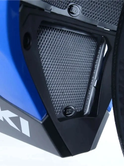 Osłona chłodnicy oleju R&G Racing Suzuki GSXR 1000/ R (17-24) aluminiowa, czarna