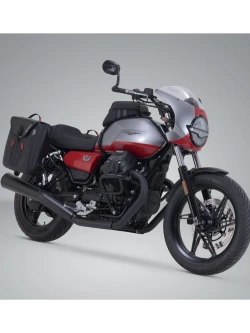 Sakwy motocyklowe wodoodporne SysBag WP M/M SW-Motech + stelaże SLC Moto Guzzi V7 IV Special (20-)/ Stone Corsa (20-)/ Sport (25-) [poj.: 2 x 17-23l]