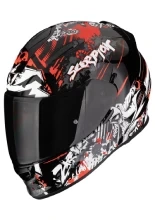 Kask integralny Scorpion Exo-491 Spector czarno-niebieski matowy