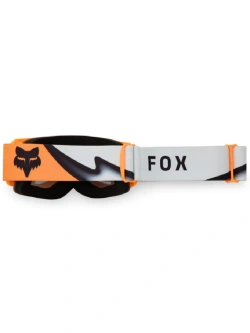Gogle motocyklowe dziecięce Fox Main Noble z lekko przyciemnianą szybką, pomarańczowo-szare