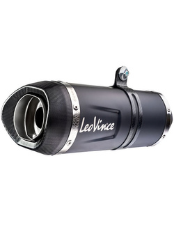 Pełny układ wydechowy LeoVince LV One Evo Black Edition [Stainless Steel] do Yamaha MT-07/ YZF-R7/ XSR 700 (21-24)