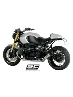 Tłumik SC Project, S1, Titanium + Carbon - BMW R Nine T [14-16]