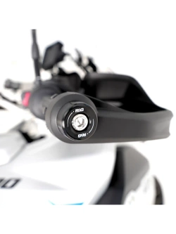 Końcówki kierownicy motocyklowej R&G Racing BMW F 850 GS (22-25)/ GSA (19-25)/ 900 GSA (24-) czarne