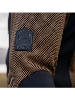 Koszula z ochraniaczami Knox Urbane Pro Move czarno-brązowa