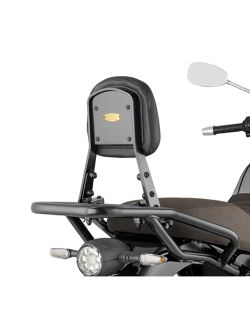 Oparcie pasażera GIVI Moto Guzzi V7 850 Stone/ Special (21-) czarne [montowane do stelaża]