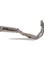 Pełny układ wydechowy G.P.R M3 Inox Triumph Tiger 660 Sport (22-24) [wersja: Low Position, z homologacją]