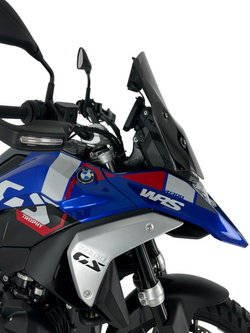 Szyba motocyklowa WRS Standard Plus do BMW R 1300 GS (23-)/ Adventure (24-) mocno przyciemniana