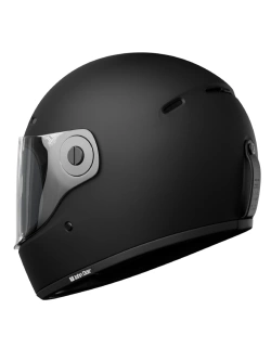 Kask integralny John Doe One Frozen czarny matowy