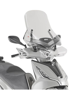 Szyba do skutera GIVI Kymco Agility 300 R16 (19-) przezroczysta [mocowania D6114KIT w zestawie]