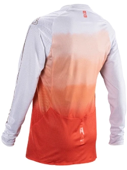 Bluza enduro damska Leatt Moto 4.5 Lite Coral biało-czerwono-pomarańczowa