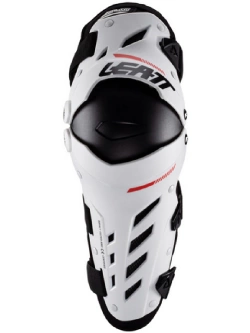 Ochraniacze kolan i ortezy dziecięce Leatt Knee&Shin Dual Axis biało-czarne