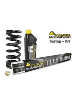 Zestaw sprężyn progresywnych przedniego zawieszenia widelca i amortyzatora Touratech do Suzuki GSX-R 750 W (N-P) (92-93)