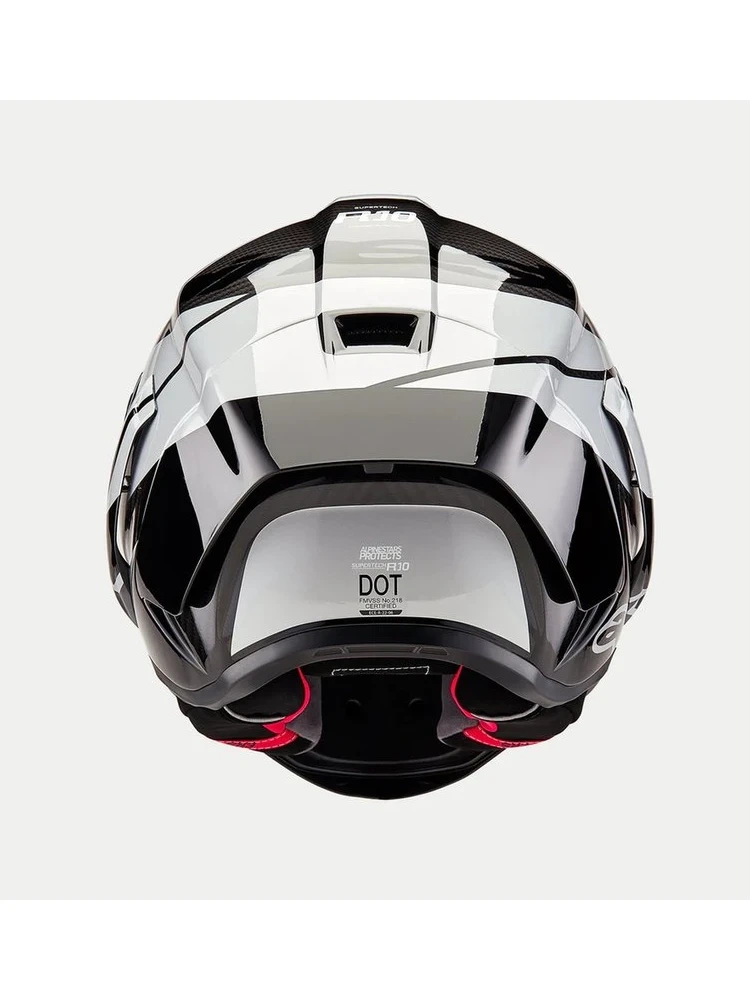 Kask integralny Alpinestars Supertech R10 Element czarno-srebrny