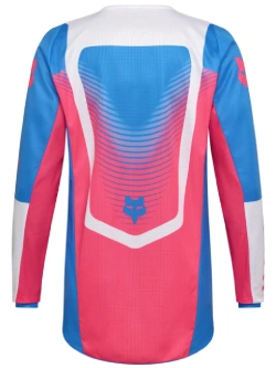 Bluza enduro Fox 180 Collect biało-niebiesko-różowa