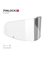 Pinlock fotochromatyczny MaxVision PT do szybki HJ-38 [do kasków HJC i71, F71, F71 Carbon]