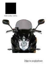 Szyba motocyklowa MRA Touring "T" Yamaha XJ 6 Diversion F/Fz 6 R [10-] czarna