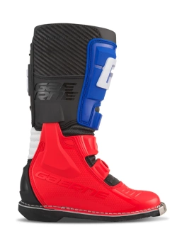 Buty enduro dziecięce Gaerne GX-J czerwono-biało-niebieskie