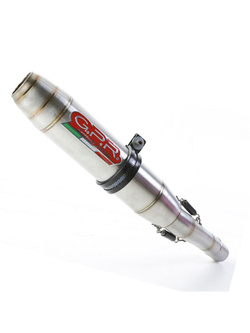 Podwójny Tłumik G.P.R Deeptone Inox [Slip-On, Stainless Steel] - Aprilia Shiver 900 [17-20] e4
