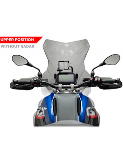 Szyba motocyklowa turystyczna PUIG BMW R 1300 GS (23-) lekko przyciemniana [bez radaru AAC]