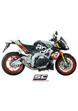 Tłumik SLIP-ON S1 low position Titanium SC-Project do APRILIA TUONO V4 1100 (2017 - 2018)