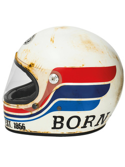 Kask integralny Premier Trophy BTR 8 BM biało-czerwono-niebieski matowy
