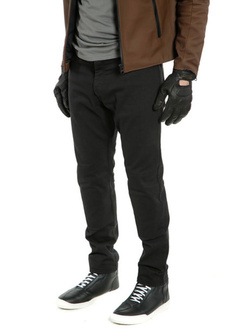 Spodnie motocyklowe tekstylne Dainese Casual Slim Tex czarne