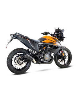 Tłumik motocyklowy IXRACE MK2 KTM 390 Adventure (22-24) czarny, z homologacją