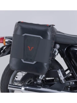 Zestaw sakw motocyklowych SideBag WP ze stelażami SW-Motech Triumph Bonneville T100 (16-)/ T120 (15-) [poj.: 2 x 16l]