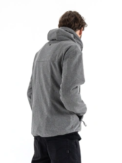 Bluza motocyklowa z kapturem John Doe XTM V3 szara