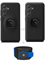 Zestaw do biegania: etui na telefon Samsung Galaxy S24 oraz opaska sportowa Quad Lock